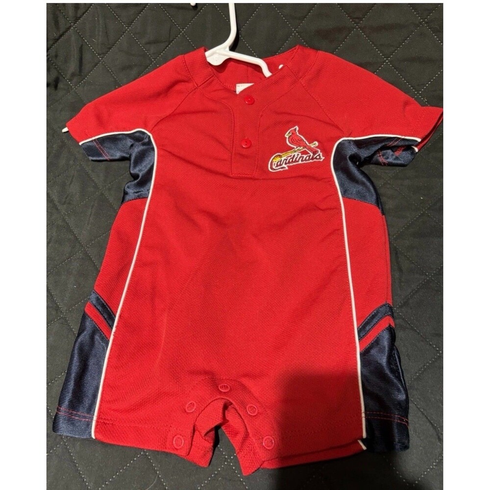 St Louis Cardinals MLB romper 6-9M